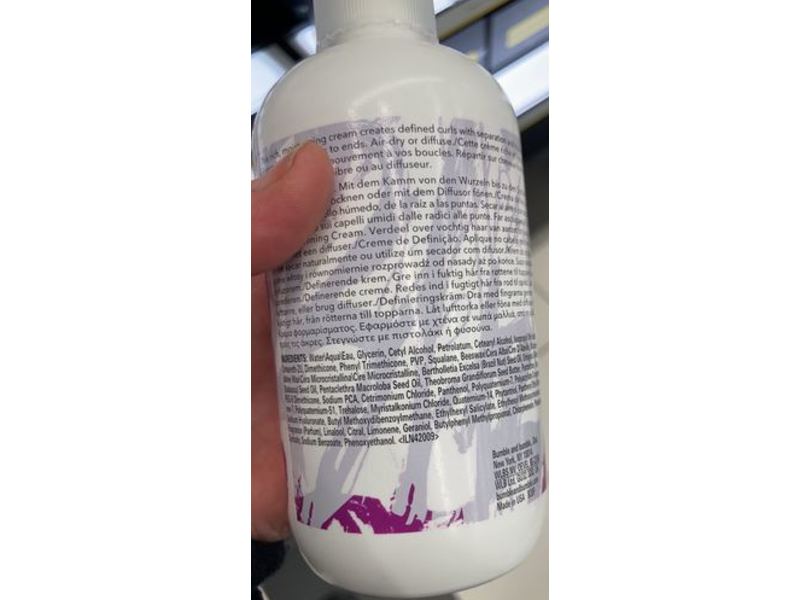 Bumble And Bumble Curl Defining Cream, 8.5 fl oz/250 mL