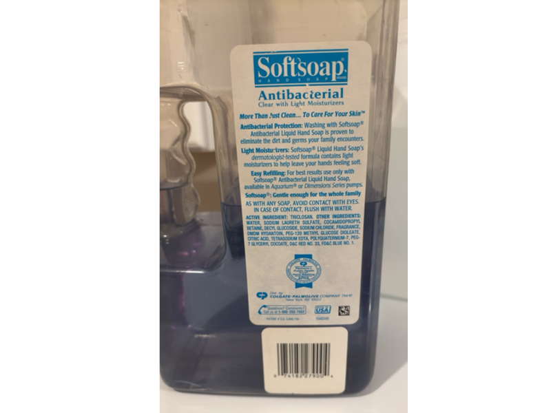 Softsoap Antibacterial Hand Soap, 7.5 fl oz/221 mL