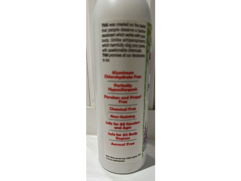 Thai Crystal Deodorant Mist, Lavender & Jasmine, 8 fl oz/240 mL
