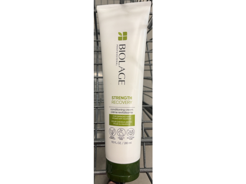 Biolage Strength Recovery Conditioning Cream, 9.5 fl oz/280 mL