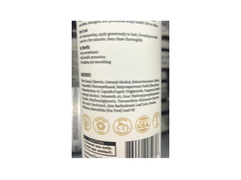 Dandymen Clarifying Conditioner, Tea Tree Oil, Tobacco Vanilla, 11.83 fl oz/350 mL