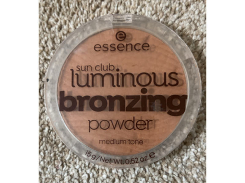 Essence Sun Club Luminous Bronzing Powder, Sunkissed In California, 0.52 oz/15 g