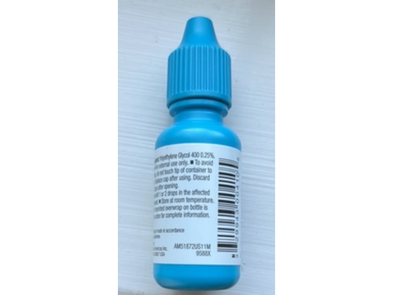 Blink Gel Tears Dry Eyes Lubricating Eye Drops, 0.34 fl oz/10 mL