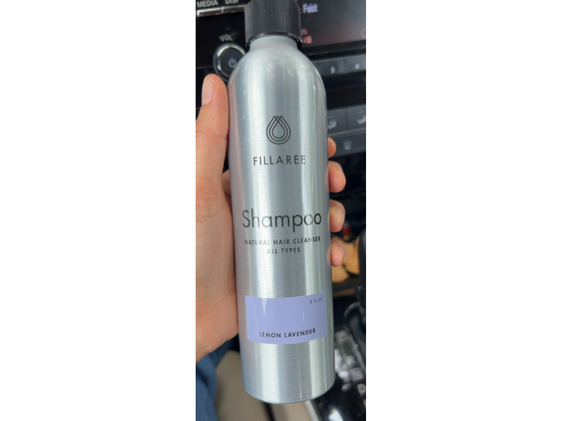 Fillaree Natural Hair Cleanser Shampoo, Lemon Lavender, 8 fl oz