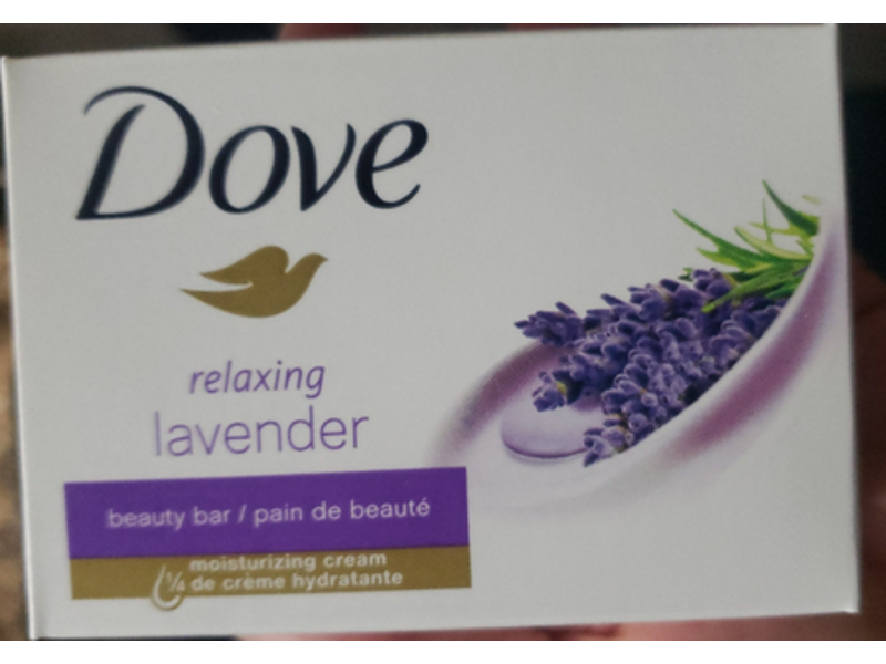 Dove Relaxing Beauty Bar, Lavender, 3.75 oz