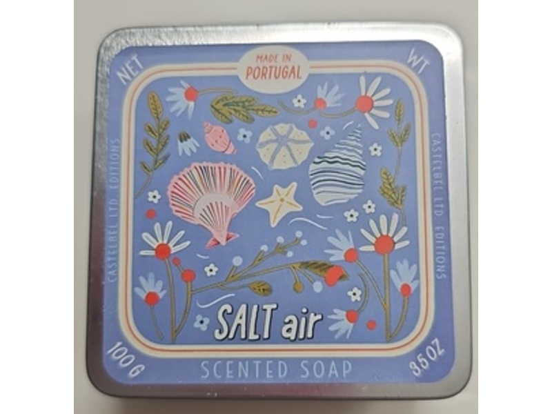 Castelbel Salt Air Scented Soap, 3.5 oz/100 g