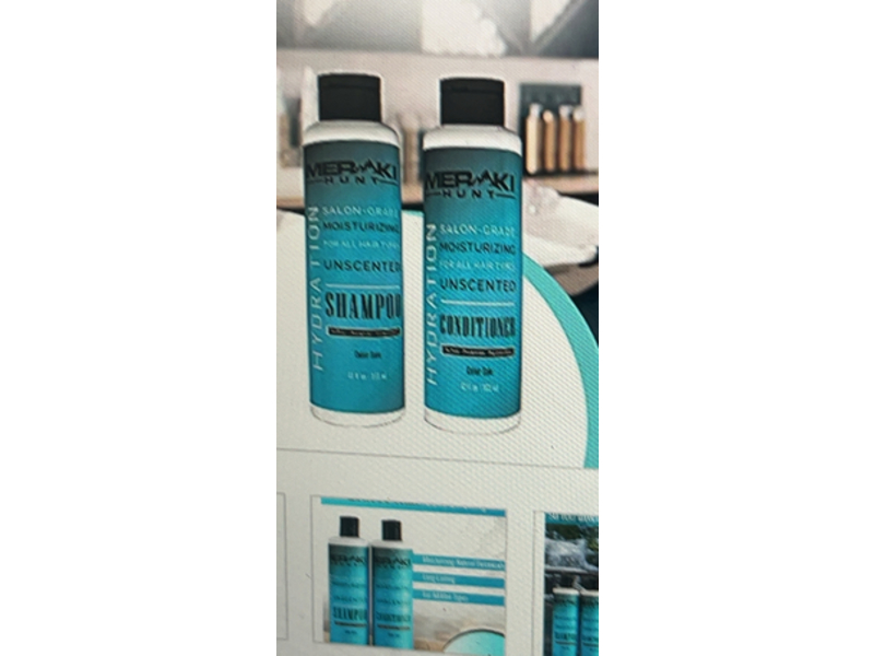 Meraki Hunt Biotin Shampoo & Conditioner Set, 12 fl oz/355 mL