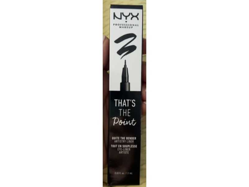 Nyx Professional Makeup That's The Point Liquid Eyeliner, Quite The Bender, 0.03 fl oz/1.1 mL