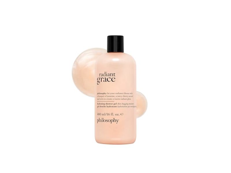 Philosophy Radiant Grace Hydrating Shower Gel, 16 fl oz/480 mL