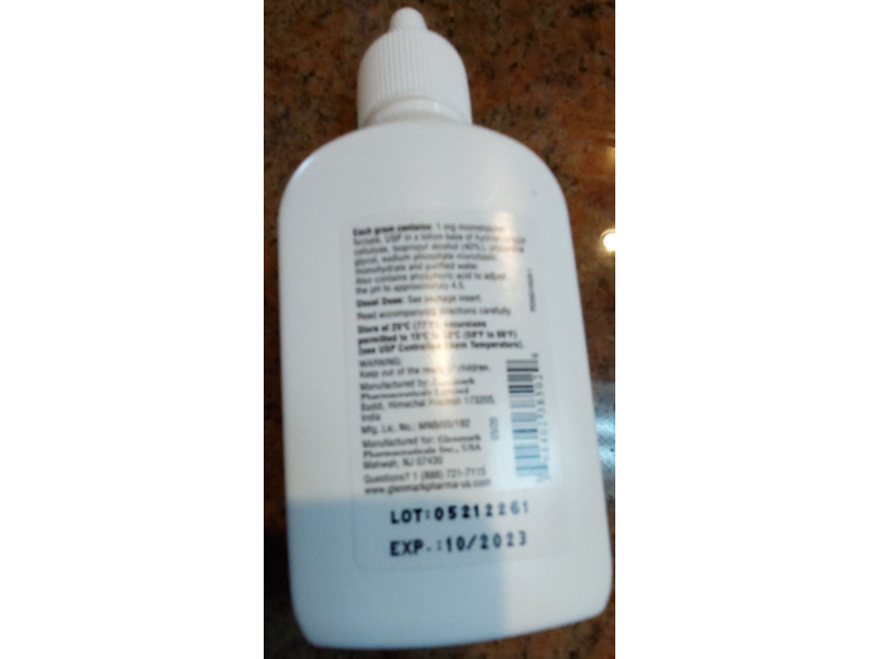 Mometasone Furoate Topical Solution 0.1 %, 50 mL Glenmark (RX)