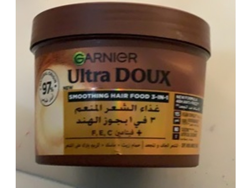 Garnier Ultra Duox 3 In 1 Smoothing Hair Food, 390 mL
