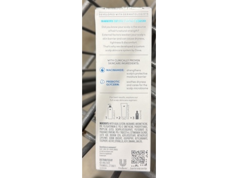 Dove Derma Scalp 3-In-1 Serum, Barrier Repair, 2 fl oz/59 mL