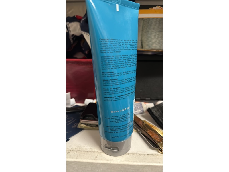 Johnny B Authentic Mode Styling Gel, 6.7 fl oz/200 mL