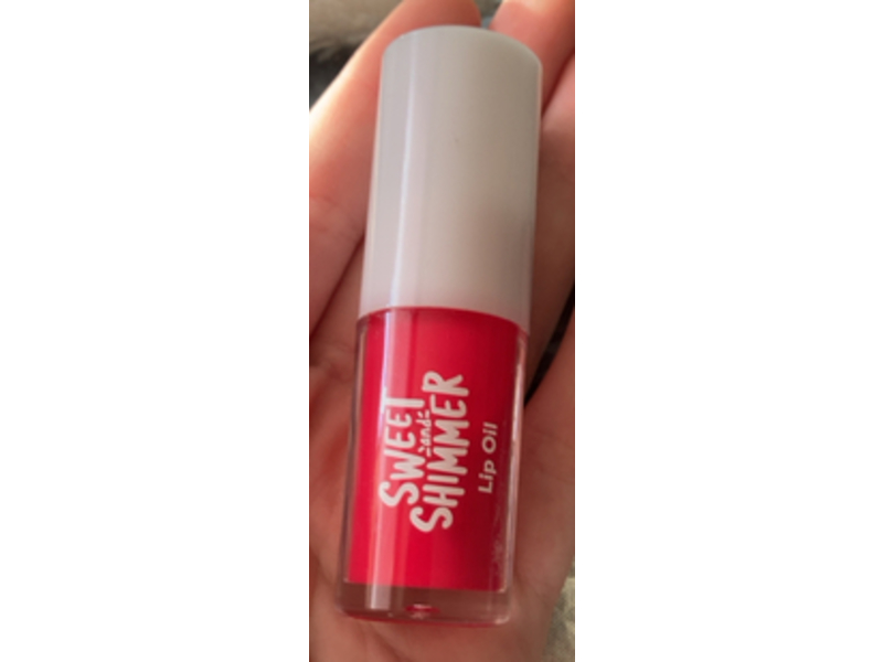 Sweet And Shimmer Lip Oil, Pink, 0.10 fl oz/3 mL