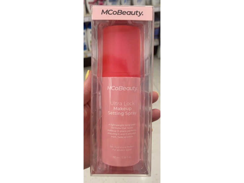 MCo Beauty Ultra Lock Makeup Setting Spray, 3.38 fl oz/100 mL
