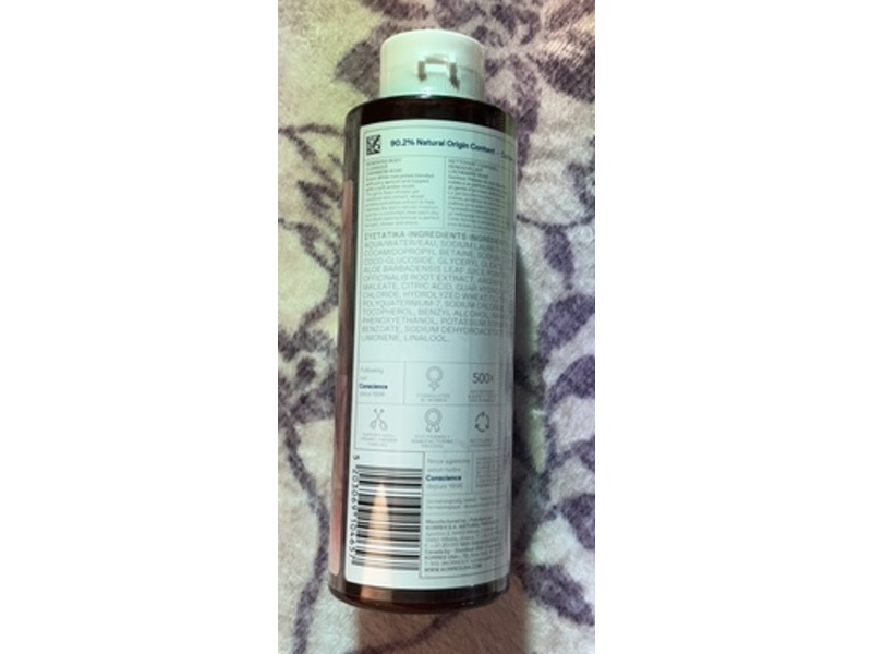 Korres Renewing Body Cleanser, Cashmere Rose, 8.45 fl oz/250 mL
