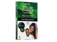 Red by Kiss Color Change Shampoo Permanent Hair Color Kit, Natural Black, 2 Count - thumbnail 1