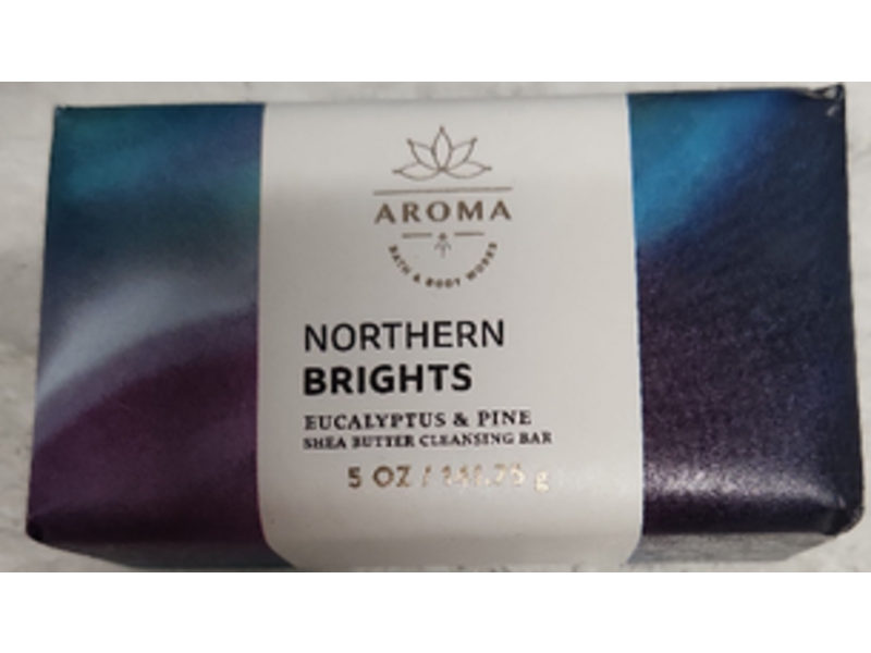 Bath & Body Works Northern Brights Cleansing Bar, Eucalyptus & Pine, 5 oz/141.75 g