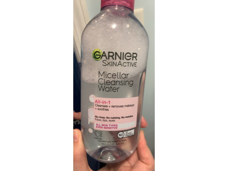 Garnier Skin Active Micellar Cleansing Water , 13.5 fl oz/400 mL, Pack Of 2