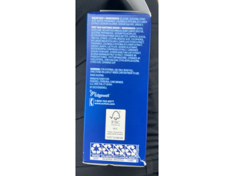 Schick Hydro Silk Sugar Wax Wand, 0.7 oz