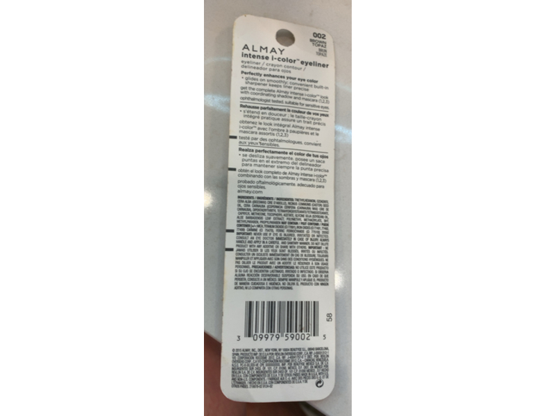 Almay Intense I-Color Eyeliner, 002 Brown Topaz, 0.009 oz/0.27 g