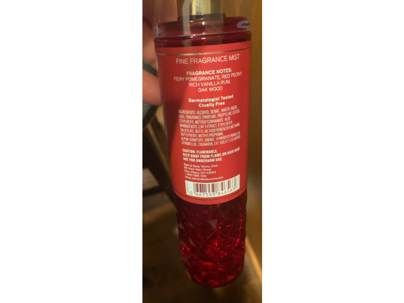 Bath & Body Works Fine Fragrance Mist, Forever Red, 8 fl oz/236 mL, Pack Of 3