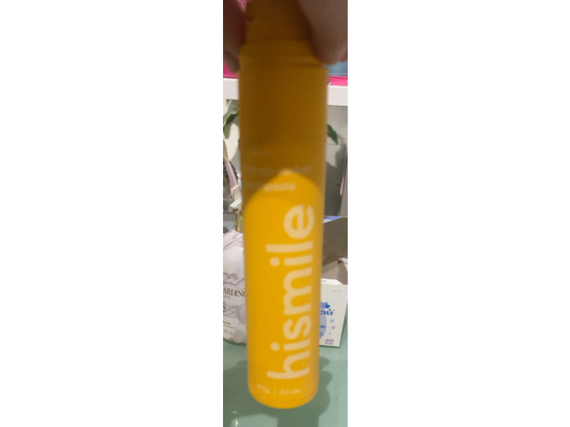 Hismile Toothpaste, Mango Sorbet, 2.1 oz/60 g