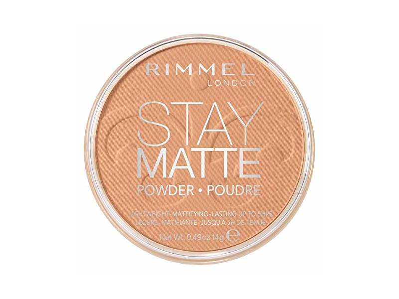 Rimmel Stay Matte Pressed Powder, 021 Nude, 0.47 fl oz/14 g