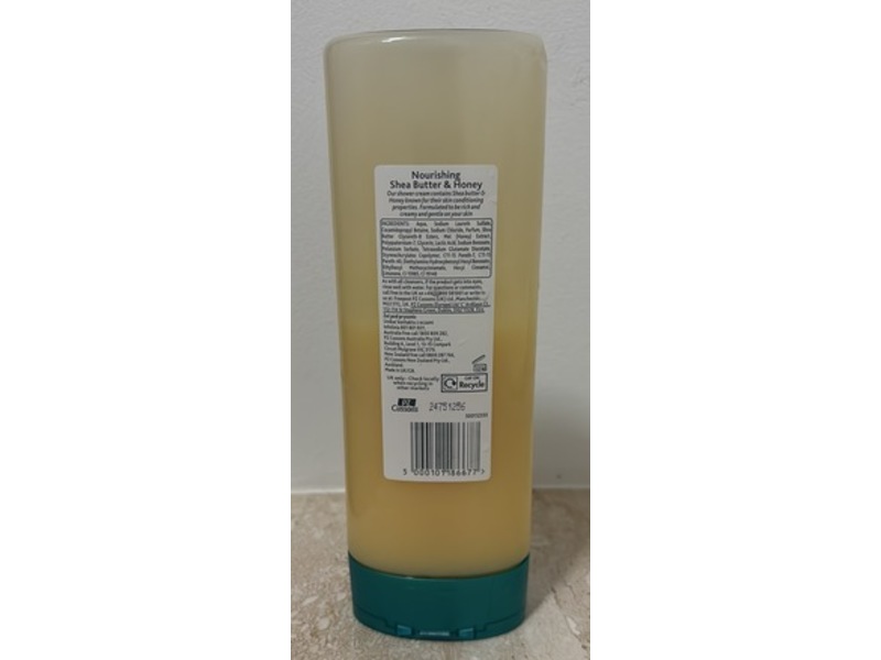Cussons Pure Nourishing Shower Cream, Shea Butter & Honey , 500 mL