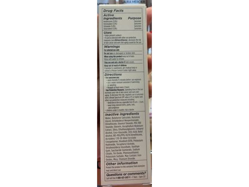 Laura Mercier Tinted Moisturizer Light Revealer, Tan, SPF 25, 1.7 fl oz/50 mL