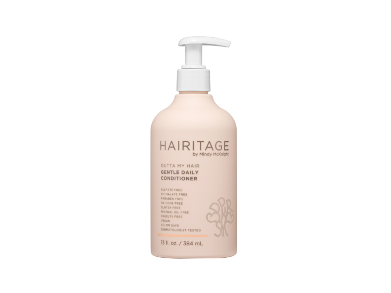 Hairitage By Mindy McKnight Outta My Hair Gentle Daily Conditioner, 13 fl oz/384 mL