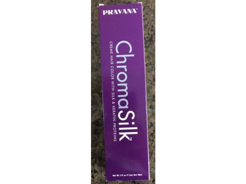 Pravana ChromaSilk Creme Hair Color, Silk & Keratin Protein, 5.7 Light Violet Brown, 3 fl oz/90 mL
