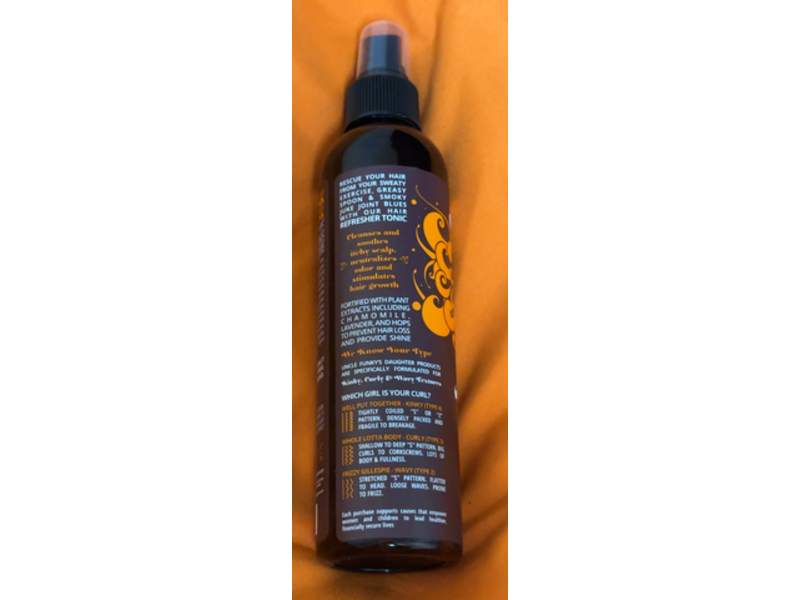 Uncle Funky's Daughter Defunk Hair Odor Neutralizing Tonic, 8 oz/235 mL