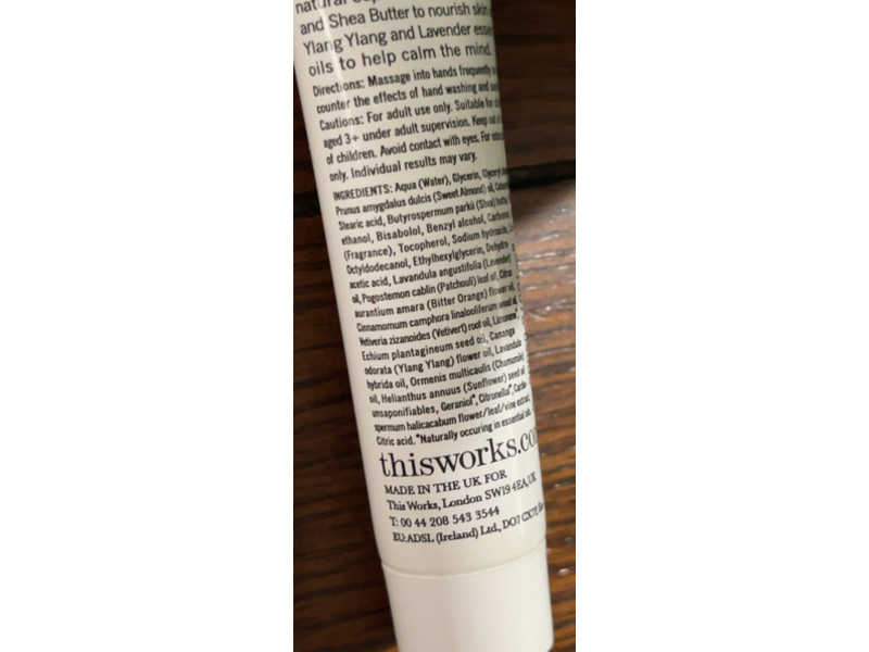 Thisworks Stress Check Kind Hands Sooothing Hand Cream, 0.5 fl oz/15 mL