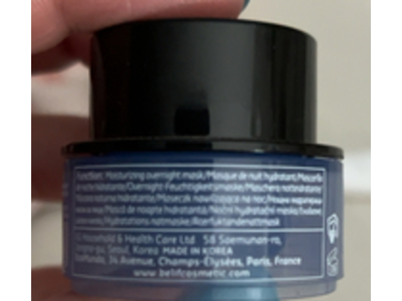 Belif Aqua Bomb Sleeping Mask, 0.33 fl oz/10 mL