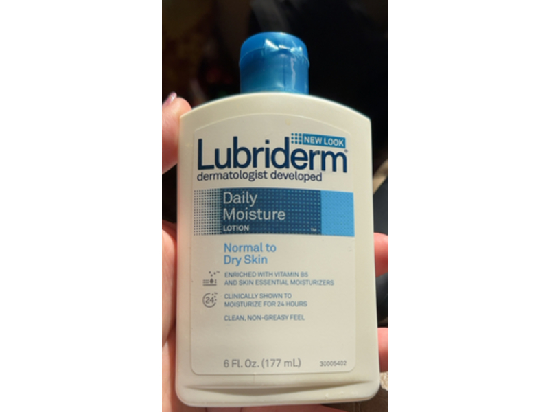 Lubriderm Daily Moisture Lotion, Normal to Dry Skin, 6 fl oz (177 mL)