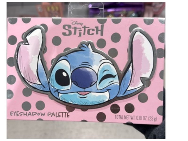 Disney Stitch Taste Beauty Eyeshadow Palette, Mirror, 0.81 oz/23 g