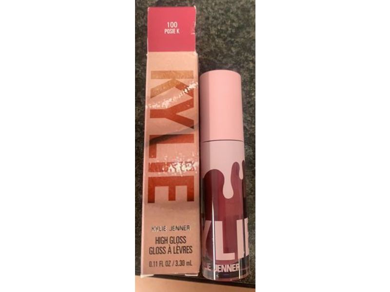 Kylie Jenner High Gloss, 100 Poise K, 0.11 fl oz/3.30 mL
