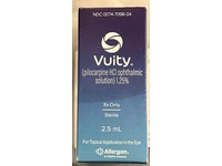 Vuity (pilocarpine HCL solution) 1.25%, 2.5 mL, Allergan (Rx) - Image 3