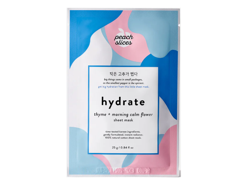 Peach & Lily Peach Slices Hydrate Mask, 0.84 fl oz/25 g