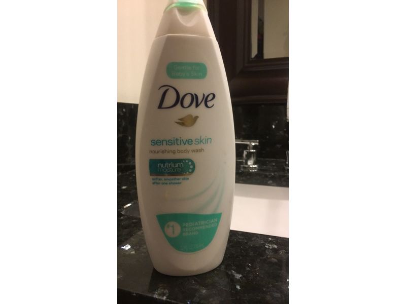 Dove Body Wash, Sensitive Skin, 22 oz