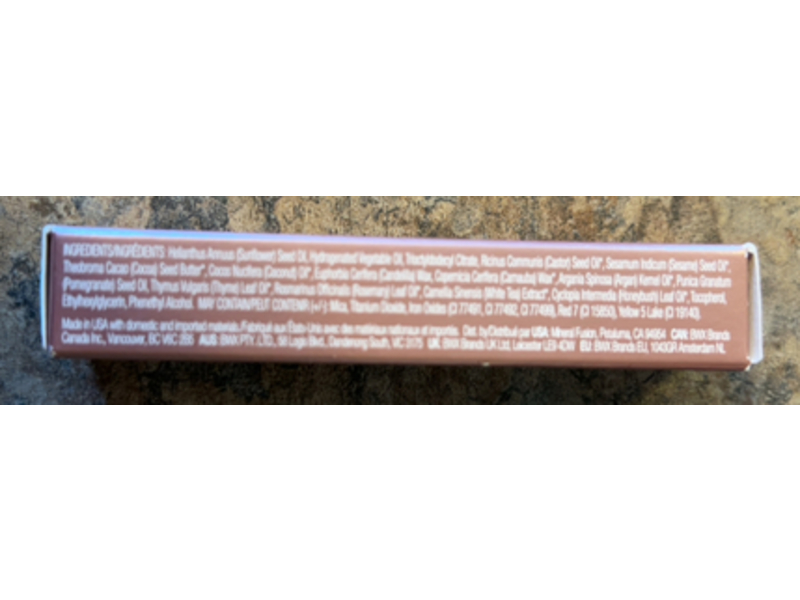 Mineral Fusion Lipstick Butter, Juicy, 0.06 oz/1.8 g