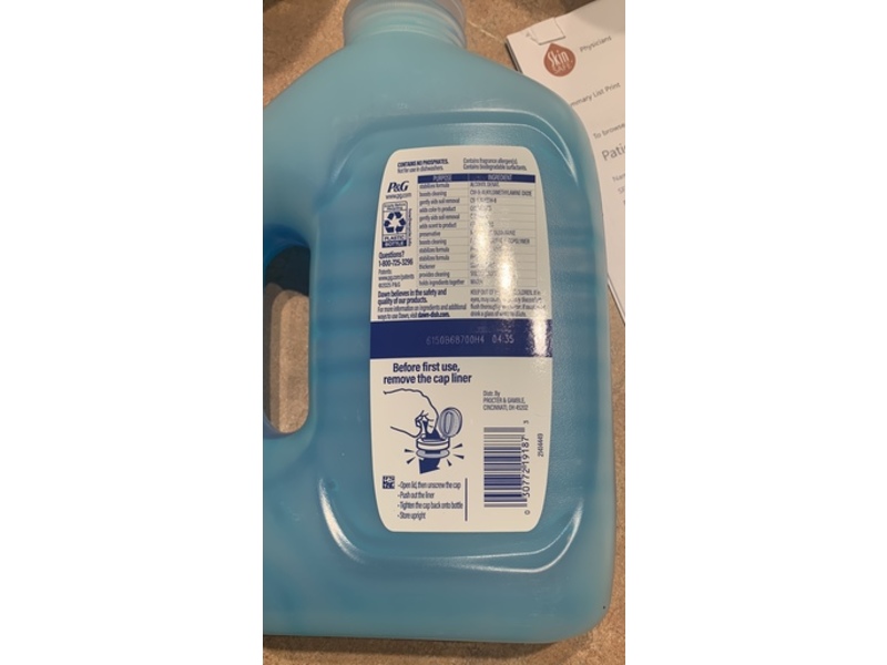 Dawn Ultra Dishwashing Liquid, 51.5 fl oz/1.52 L