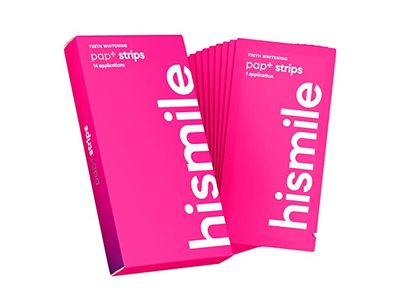 Hismile Pap+ Teeth Whitening Strips, 14 Count