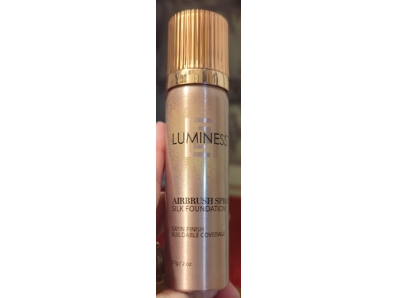 Luminess Airbrush Spray Silk Foundation, Medium Warm, 2 oz/57 g