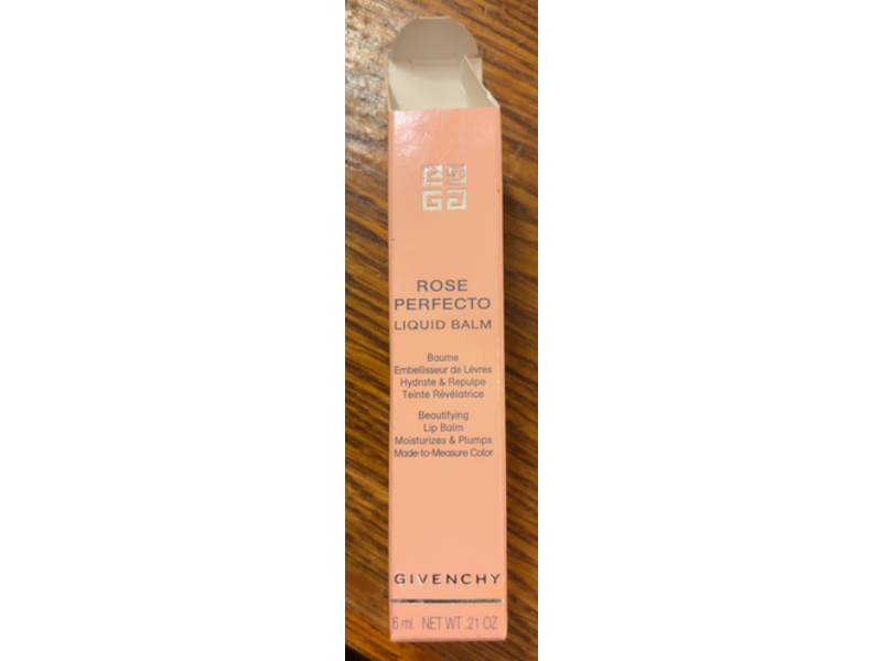 Givenchy Rose Perfecto Liquid Lip Balm, 011 Black Pink, 0.21 fl oz/6 mL