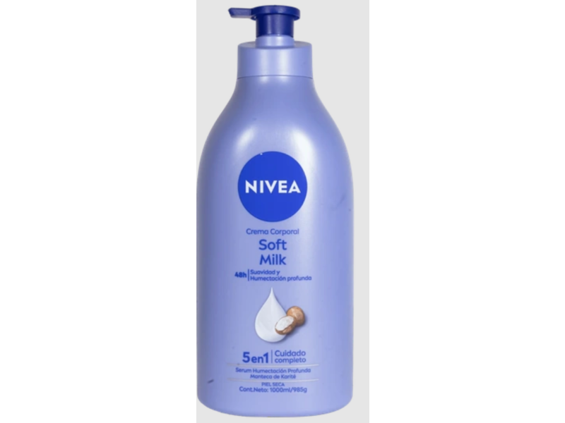 Nivea Soft Milk Body Cream, 985 g