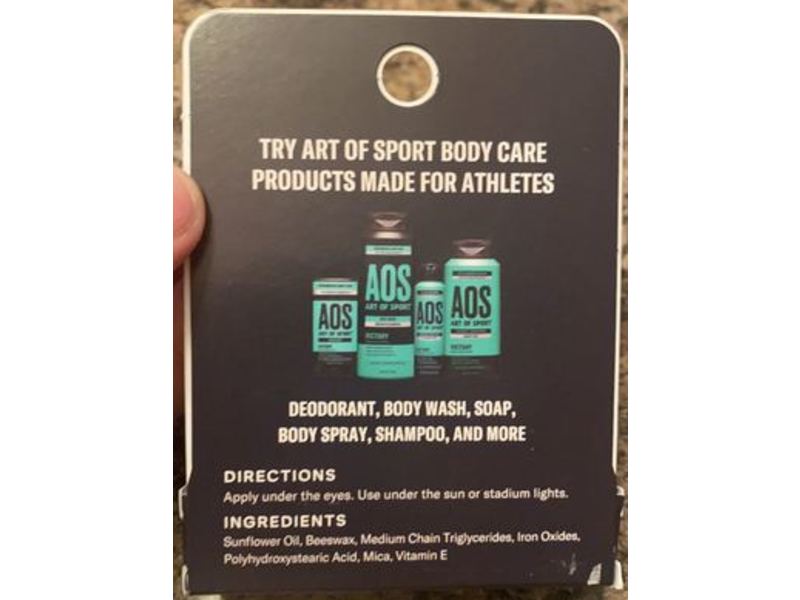 AOS Eye Black Performance Vision, 0.15 fl oz/4 g