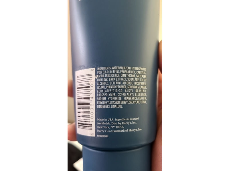 Harry's Dry Skin Relief Body Lotion, Stone, 10 fl oz/296 mL