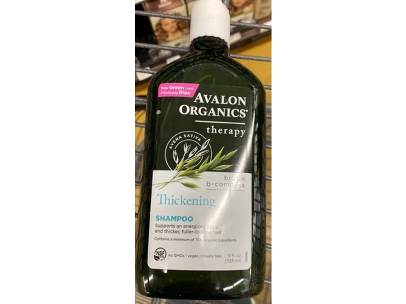 Avalon Organics Thickening Shampoo, 11 fl oz/325 mL
